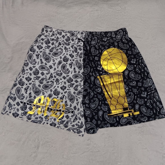 Most Hated Los Angeles NBA Championship Bandana All Over Print Shorts - Picture 1 of 10